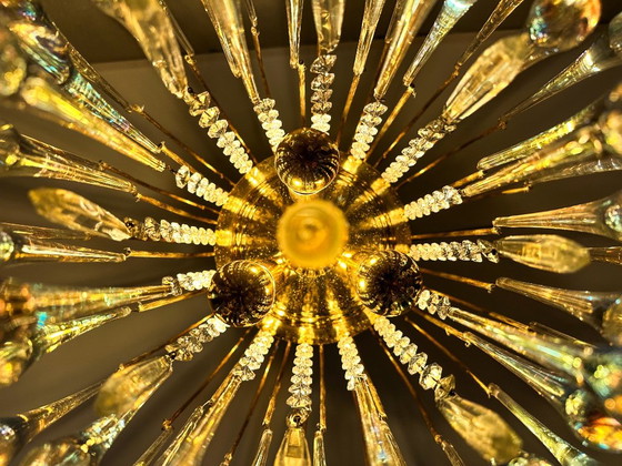 Lustre Goutte Iridescent Vintage – Glass, Metal (photo 6 of 13)