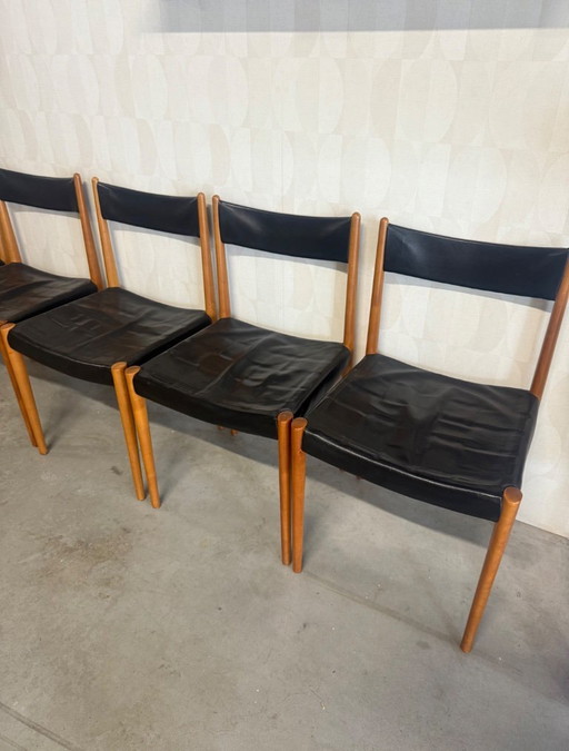 5x Lübke dining chairs