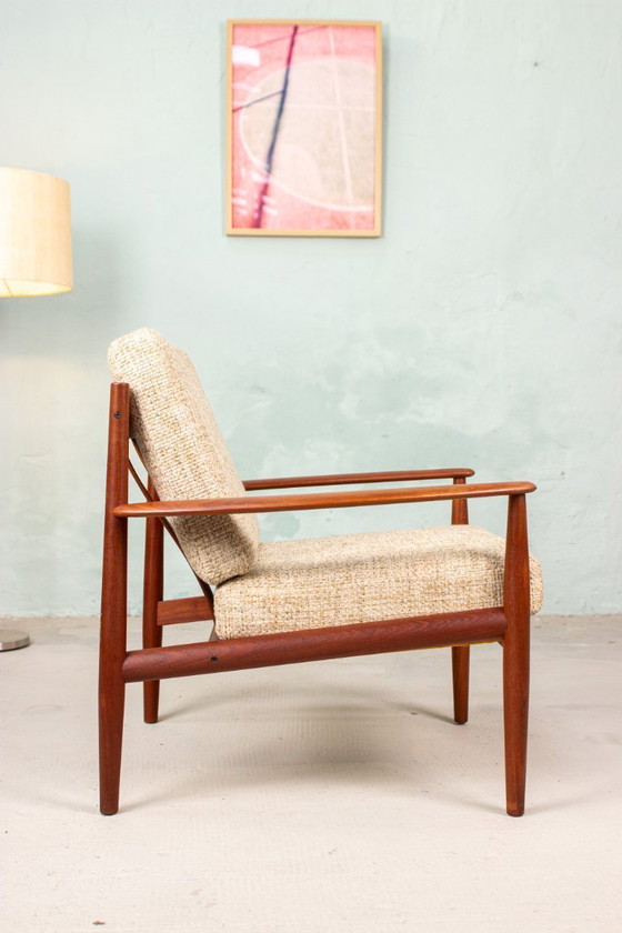 Image 1 of Fauteuil Grete Jalk, fauteuil facile, teck vintage, France et fils