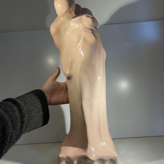 Sculture Il Bacio di Cris Agterberg per Roger Guerin, 1940 – Ceramic, Art Deco (photo 3 of 11)