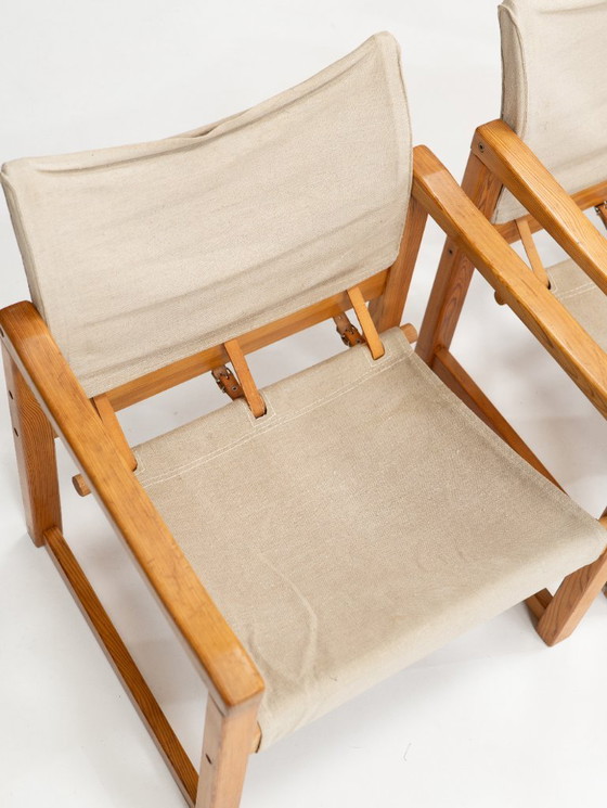 Image 1 of Midcentury Modern Set of Four Karin Mobring Armchairs Model Diana by Ikea in Sweden, 1970s