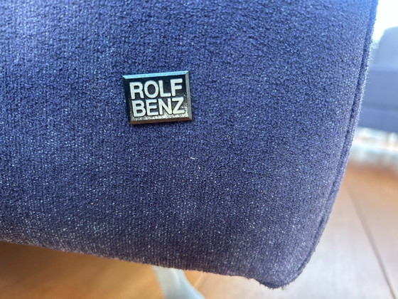 Image 1 of Canapé d'angle Rolf Benz 2500 (2007) avec pouf