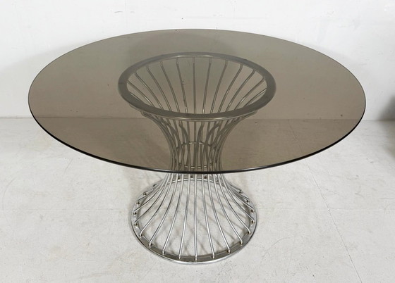 Image 1 of GASTONE RINALDI. Mid Century Esstisch, Italien, 1970er Jahre