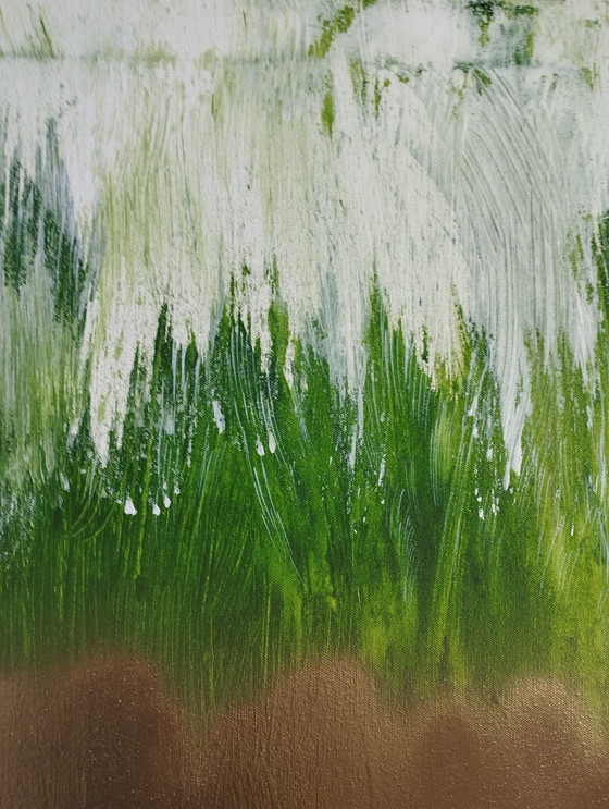 Image 1 of Natia Antadze Abstract Composition 90x90 cm