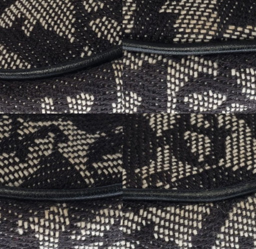 Borsa DIOR Saddle en Toile Noir - 142201501