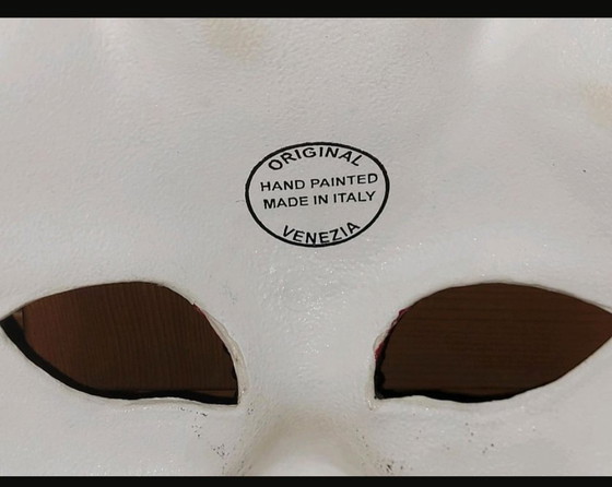Image 1 of Origineel Venetiaans masker - kat - Carnaval van Venetië