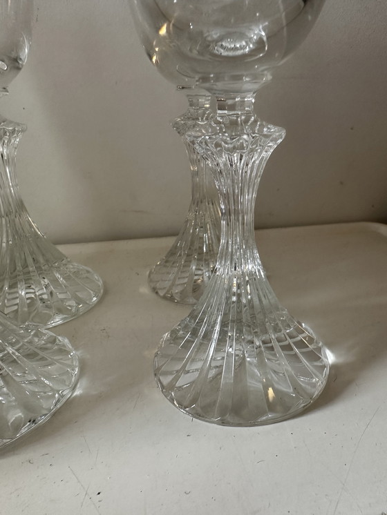 Image 1 of 6 Crystal Flutes