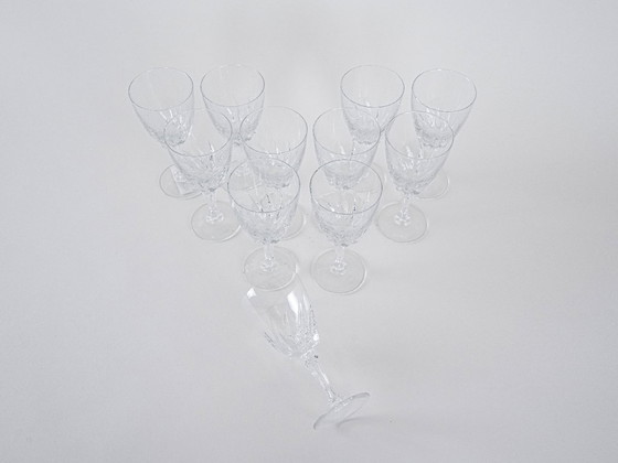 Image 1 of Set of crystal glasses, Danish design, 1970s, manufactured in Denmark