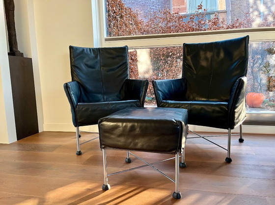 Image 1 of Montis: sillón(es) Charlie de cuero negro