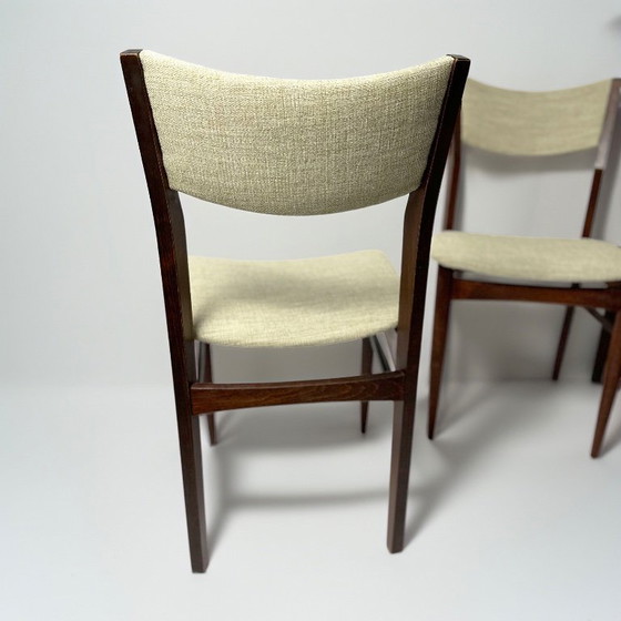 Image 1 of Set di 4 sedie Mid-Century in stile scandinavo
