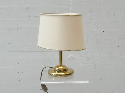 Vintage brass table lamp by Temde, 1970s