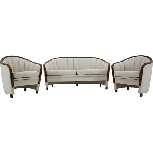 Vintage living room set by Gio Ponti, Italy 1950s
