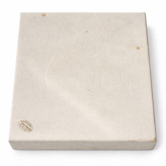 Image 1 of Vintage Sèvres-Style Porcelain Valet Tray / Ashtray – Turquoise & 24kt Gold – 1970s