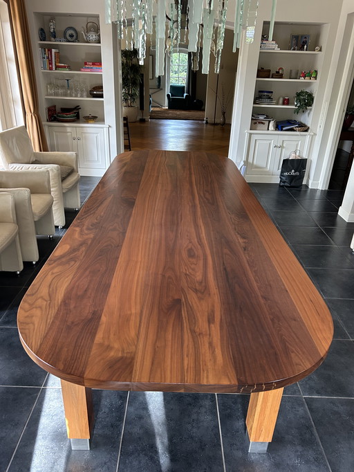 Walnut dining table / conference table