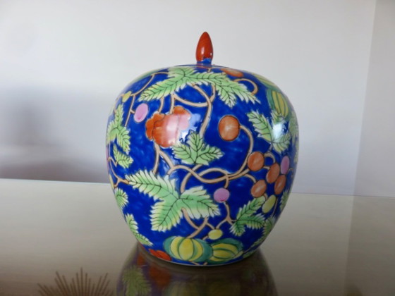 Image 1 of Chinese porcelain ginger jar, early 20th century