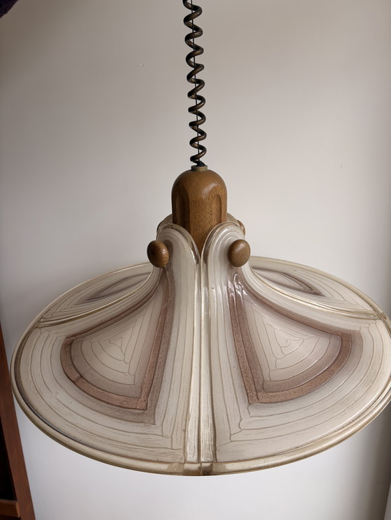 Image 1 of Crystallux plafondlamp. Diameter 60 cm