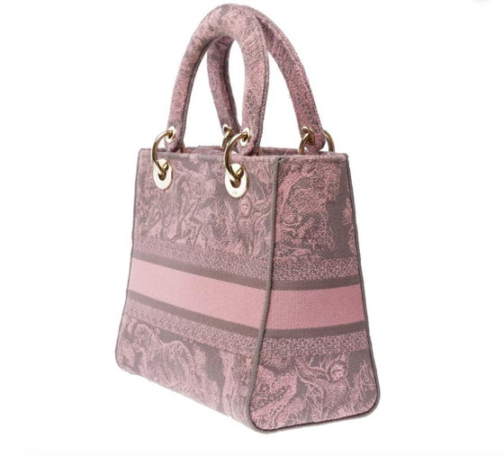 Image 1 of Bolso DIOR Lady Dior en Toile Rose - 102003