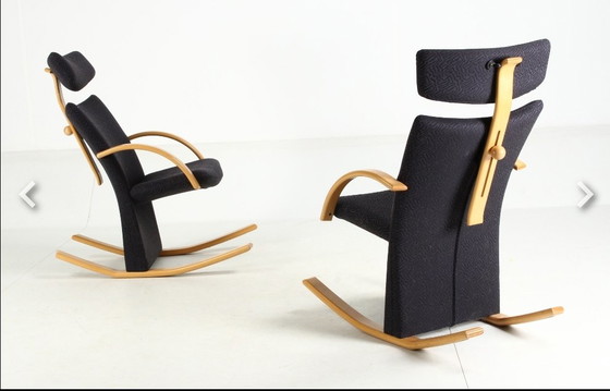 Stokke Varier Tripos mecedora – Textile, Wood (photo 9 of 10)