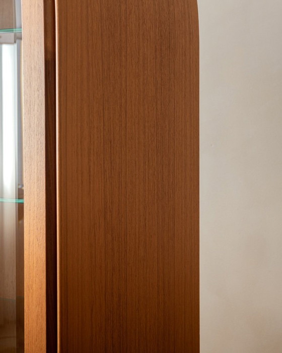 Vitrine arquée Mid Century par Brinkmann, années 1980 – Bois (photo 18 of 20)