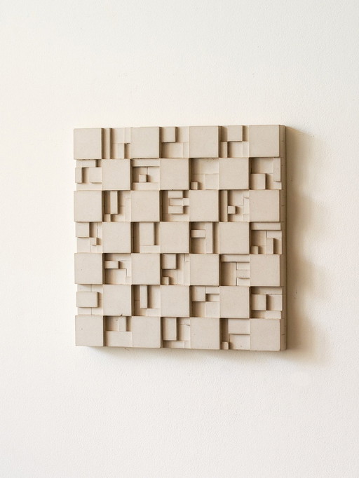 Objet mural brutaliste