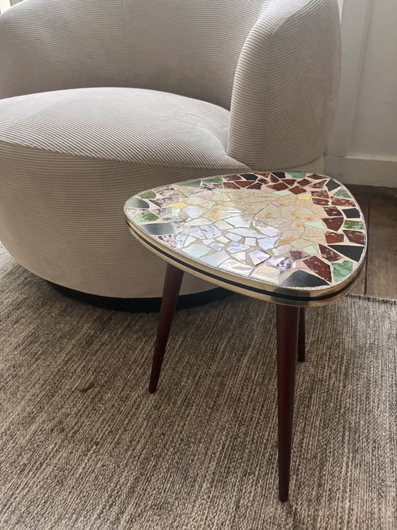 Tavolino Mosaico Vintage – Tavolini, Wood, Stone (photo 7 of 9)