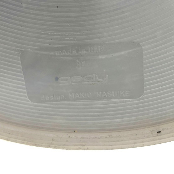 Image 1 of Toallero de pie amarillo de Makio Hasuike para Gedy, década de 1970