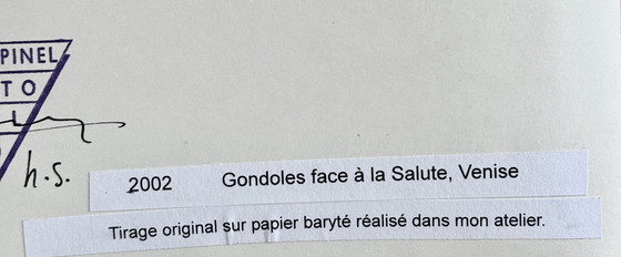 Image 1 of Michel Pinel - Rare photograph of Venice in 2002