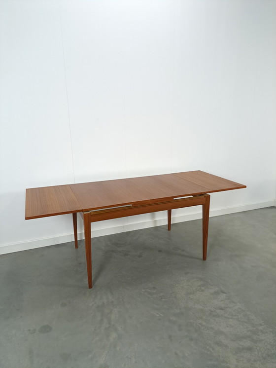 Image 1 of Teak Extendable Dining Table