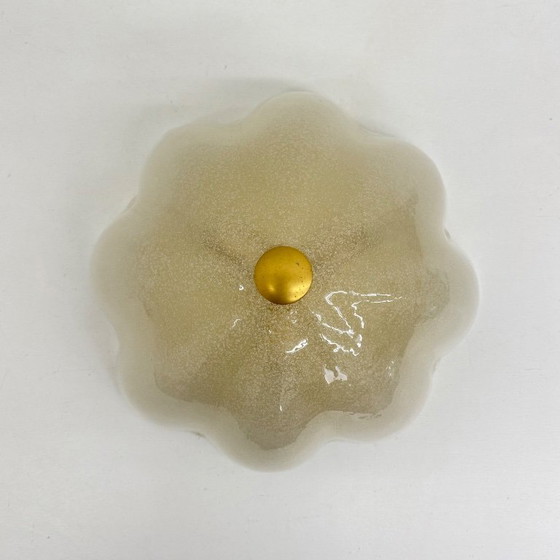 Image 1 of Lampada da soffitto italiana in vetro La Murrina, anni '70