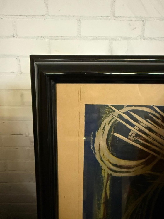 Image 1 of Framed poster "Cigarettes Saphire"