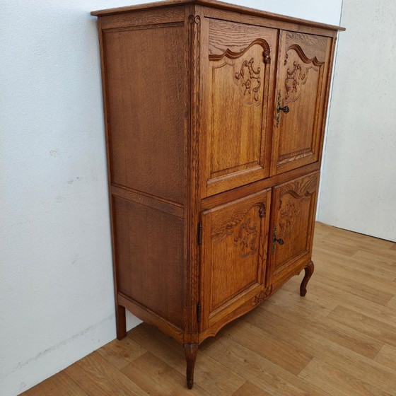 Mobile per bevande vintage, credenza, mobile bar, credenza con vetrina – Credenze con vetrina, Wood (photo 7 of 13)