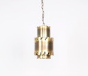 Set di lampade a sospensione vintage in ottone Holm Sorensen 6400