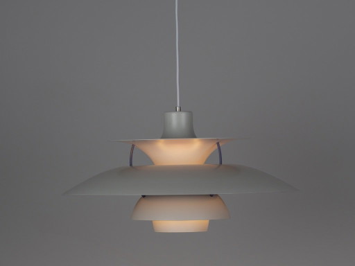 Deense vintage PH 5 hanglamp van Poul Henningsen, Louis Poulsen, 1958