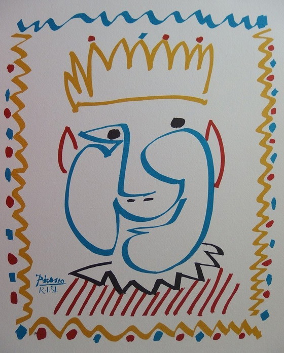 Pablo Picasso: Carnival, the King, Signed Lithograph – Lithographs & prints, Paper (photo 4 of 5)