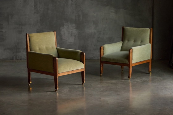 Image 1 of Loungestoelen van Jac. van den Bosch, Nederland, jaren 1920