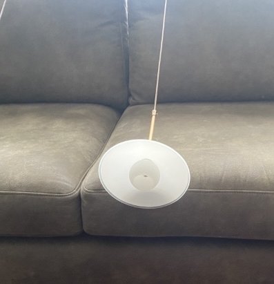 Image 1 of Steinhauer Sovereign / Lampe suspendue Aleppo en couleur bronze et verre dépoli