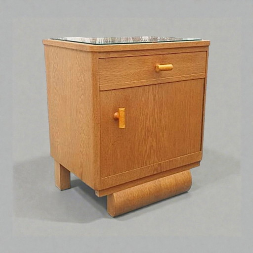 Gabinete antiguo art déco 1920, mueble de recibidor