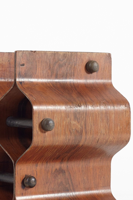 Image 1 of Torsten Johansson AB Formträ Wine rack Swedish 1960s