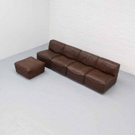 Image 1 of De Sede DS-15 Modular Sofa 70's