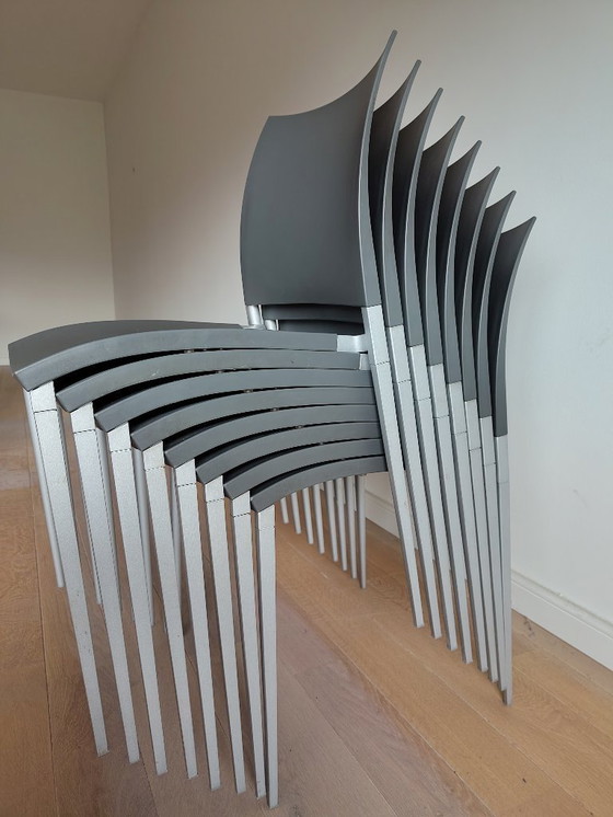 Image 1 of 8 Desalto Sand-Stühle in ausgezeichnetem Zustand