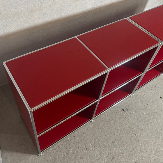 Image 1 of BOSSE Mobile basso modulare con ripiani aperti/credenza — Design tedesco