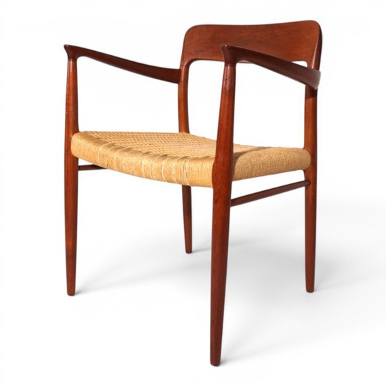 Image 1 of Sedia Møller modello 56 in teak di Niels Otto Møller per J.L. Møllers, 1956
