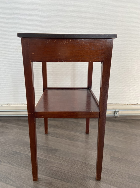 Table d’Appoint Ancienne Marquetée Style Directoire – Tables d'appoint, Wood (photo 7 of 10)