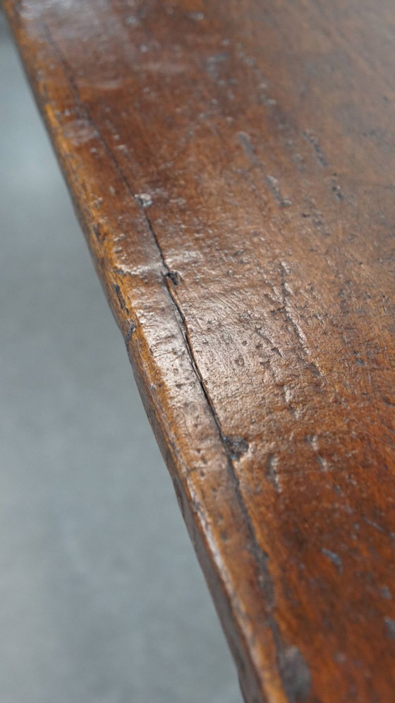 Image 1 of Mesa de comedor antigua XXL de madera de álamo del siglo XVIII