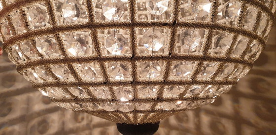 Grote Zeldzame Empire Stijl Kasbah Hanglamp Kristal – Hanglampen, Metal, Crystal (photo 11 of 26)