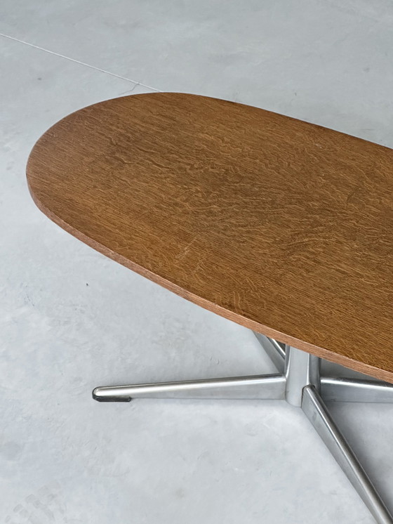 Image 1 of Scandinavische coffeetable, ovaal 1960s
