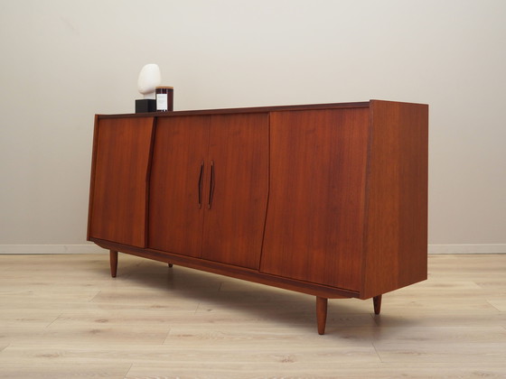 Image 1 of Teakhouten dressoir, Deens ontwerp, jaren 1970, productie: Denemarken