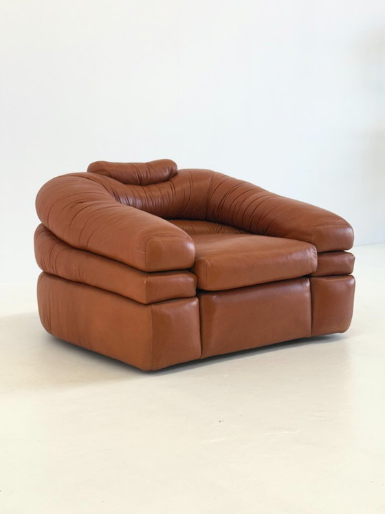 Image 1 of Vintage Straccio Fauteuils van De Pas, D’Urbino en Lomazzi voor Zanotta