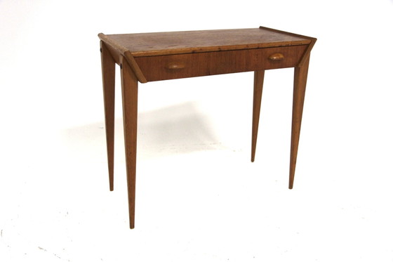 Consolle Scandinava in Teak e Rovere, Svezia, 1960, Console, Scandinavian (foto 5 di 5)