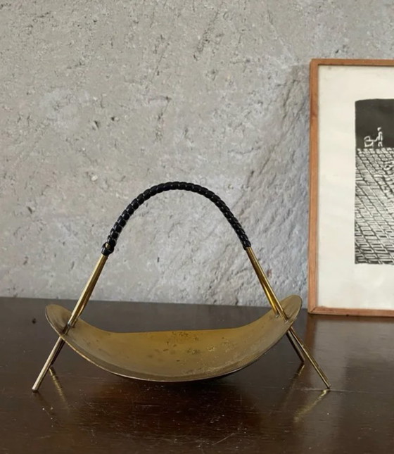 1950s Decorative Mini Fruit Bowl – Brass (photo 2 of 8)